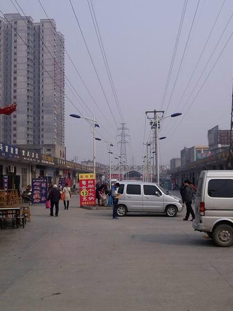 西安街道市電路燈